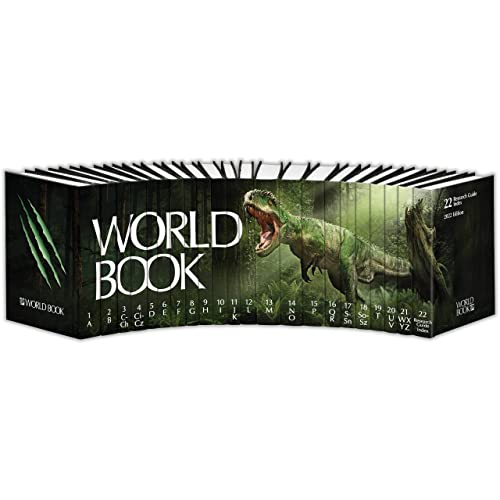 The World Book Encyclopedia 2022 - Hardcover 22 Volume Set - Over 17,000 Articles