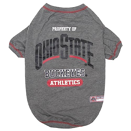 Pets First NCAA Ohio State Buckeyes Dog T-Shirt, Large