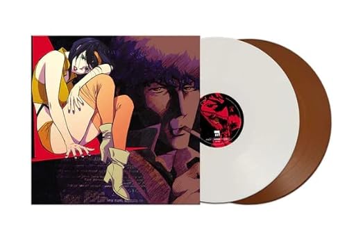 Cowboy Bebop Original Series Soundtrack - Exclusive Limited Edition White & Brown Colored Vinyl 2LP