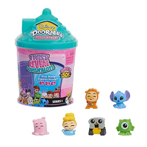 Just Play SquishAlots Series 1, Collectible Blind Bag Figures in Capsule, Officially Licensed Kids Toys for Ages 5 Up by Just Play