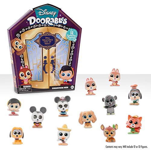 Disney Doorables Treasures From the Vault Collection Peek, Blind Bag Inspired Figures, Styles May Vary, Kids Toys for Ages 5 Up, Amazon Exclusive