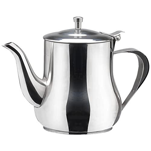 SANQIAHOME 570ml(19Oz) stainless steel small teapot