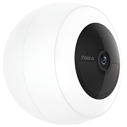 Noorio B311 AI 2K+ Wireless Security Camera Indoor/Outdoor, Human-Vehicle-Pet Recognition, Motion-Activated, Color Night Vision, 16GB Storage, Alexa Compatible, Magnetic Mount Separately Add Cart