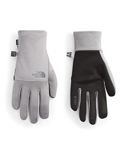 THE NORTH FACE Etip Recycled Gloves, TNF Medium Grey Heather, Medium