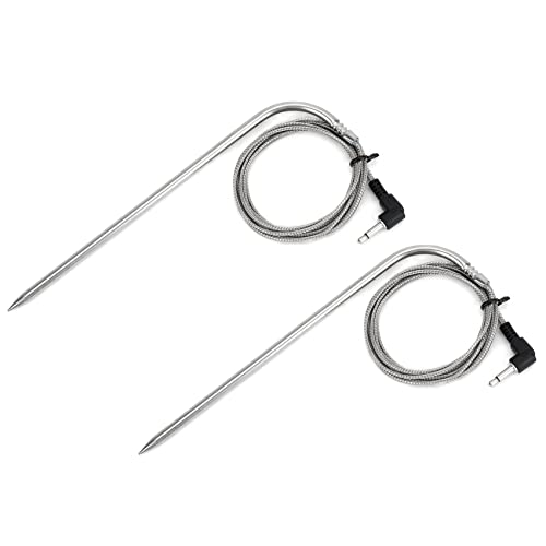 Stanbroil Replacement Meat Probes for Pit Boss Pellet Grill and Smoker, 3.5mm BBQ Temperature Probes, 2 Packs