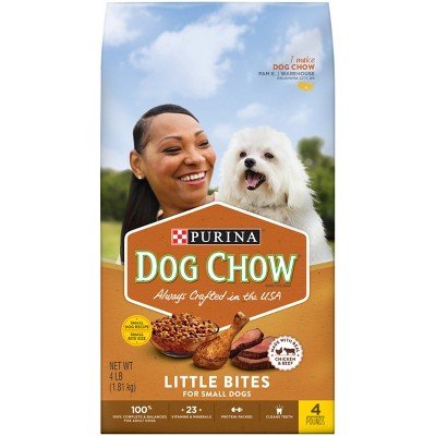 Purina174; Dog Chow Small Dog Grain & Real Meat Dry Dog Food - 4lbs
