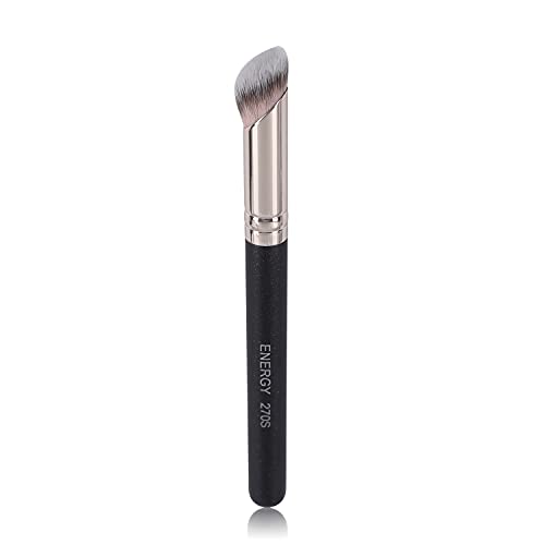 ENERGY Kabuki Foundation Brush for Liquid Makeup Professional Makeup Brush Concealer Brush Blusher Brush Bronzer Travel Buffing Contour Stippling Face Blush Concealer Liquid Blending Brushes