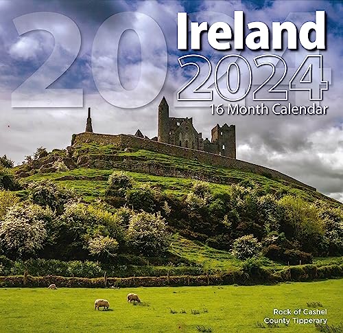 2024 Ireland Full Size Wall Calendar for Planning, Scheduling, and Organizing