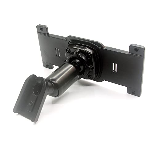 Rear View Mirror Back Plate Panel + Mirror Dash Cam Mount Arm for Car DVR Instead of Strap, with 13.5 x 5.9cm backplate