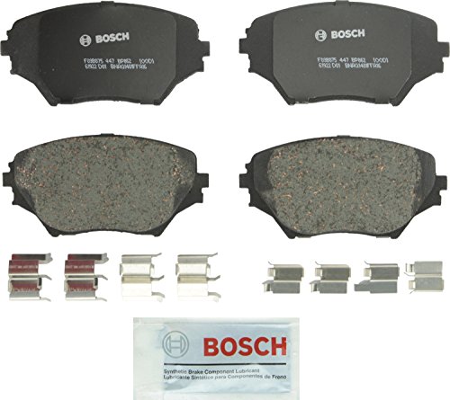 BOSCH BP862 QuietCast Premium Organic Disc Brake Pad Set - Compatible With Select Toyota RAV4; FRONT