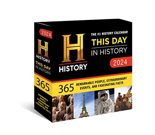 2024 History Channel This Day in History Boxed Calendar: 365 Remarkable People, Extraordinary Events, and Fascinating Facts (Daily Calendar, Office Desk Gift) (Moments in HISTORY Calendars)