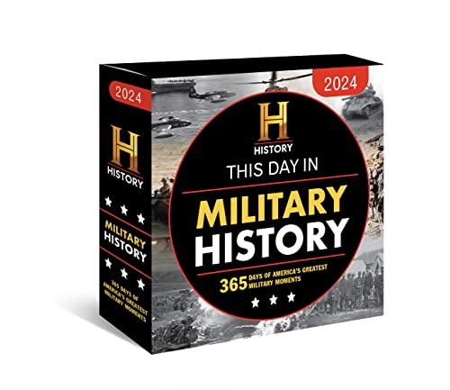 2024 History Channel This Day in Military History Boxed Calendar: 365 Days of America's Greatest Military Moments (Daily Calendar, Desk Gift, Gift for Veterans) (Moments in HISTORY Calendars)