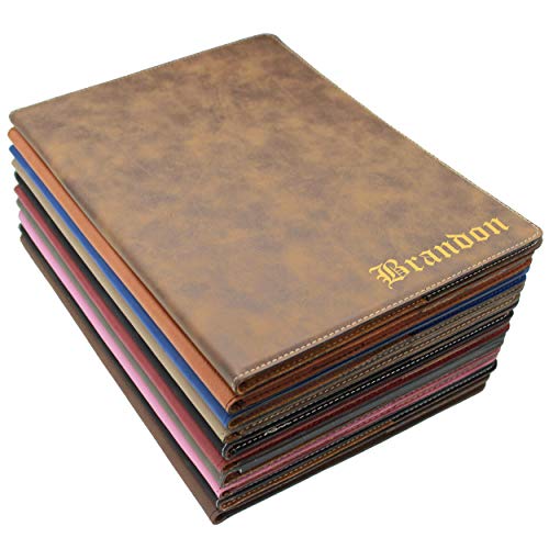 My Personal Memories, Custom Personalized Business Portfolio with Engraved Journal Notepad Padfolio Gifts