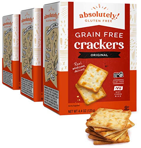 Absolutely Gluten Free Original Crackers, 4.4 Ounce (Pack of 3)