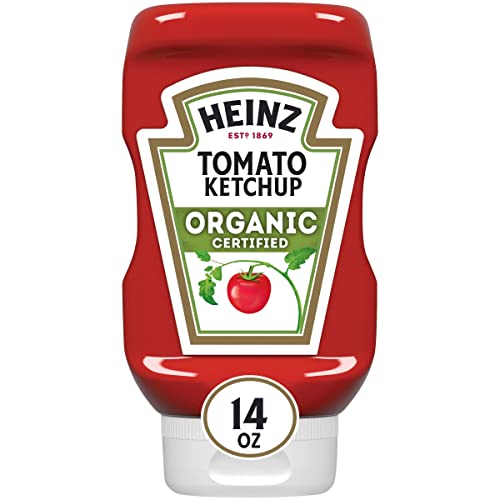 Heinz Organic Tomato Ketchup (14 oz Bottle)