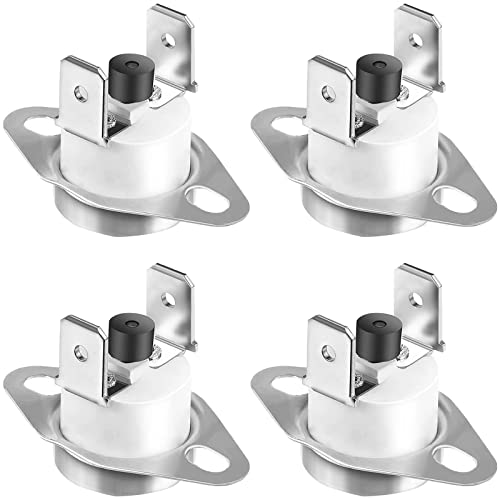 4PCS Limit Switch 47-22861-01 Replacement L350 Furnace Limit Switch Bimetal Thermostat Switch Srl350 350f Compatible with Automobile Motor Transformer General Electrical Equipment Supplies