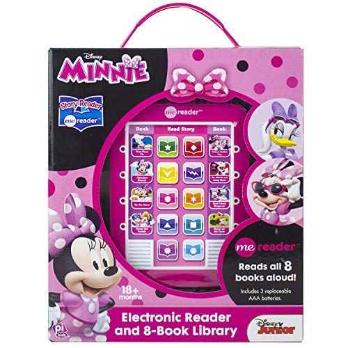Disney Minnie Mouse - Me Reader Electronic Reader and 8 Sound Book Library - PI Kids