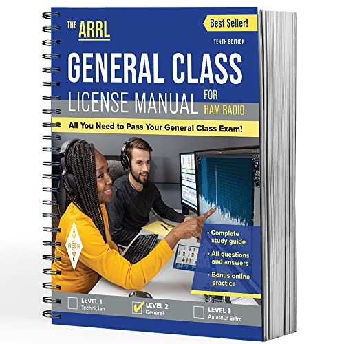 ARRL General Class License Manual 10th Edition  Complete Study Guide with Questions and Answers for Upgrading Your Ham Radio License