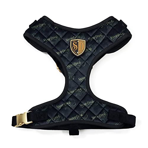 Snoop Doggie Doggs Deluxe Quilted Pet Harness, Large