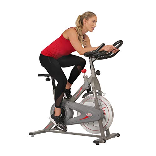 Sunny Health & Fitness Synergy Magnetic Indoor Cycling Bike - SF-B1879 Gray