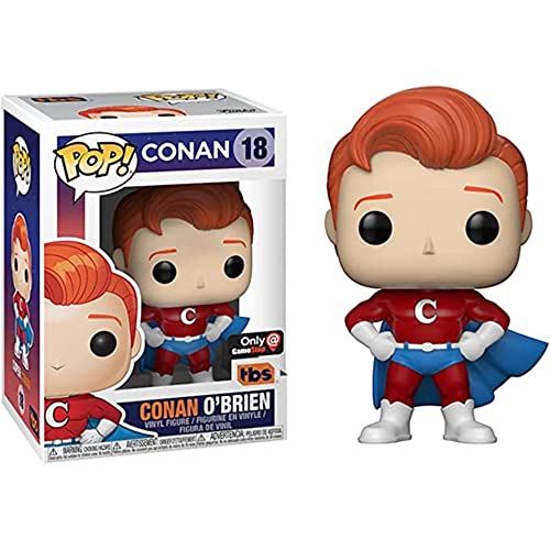 Funko Pop! Conan O'Brien Superhero Exclusive Vinyl Figure