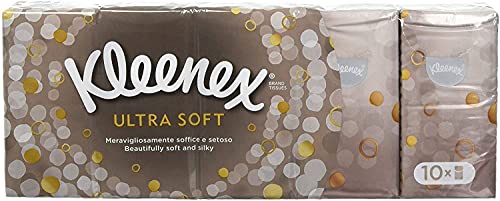 Kleenex Ultra Soft Facial Tissue, 24 Count (Pack of 10)