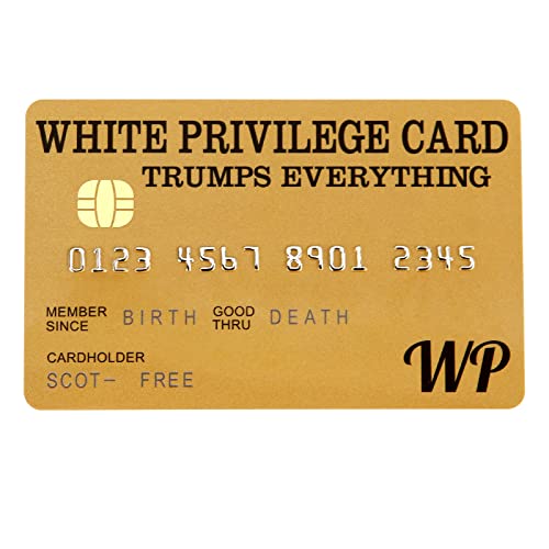 3D Raised White Business Cards Trumps Everything for Men/Women (6PCS, Gold)