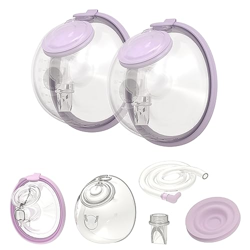 Rumble Tuff Go Cups  Hands-Free Collection Cups  Discreet, Powerful Breast Pumping  Comfortable On-The-Go with 8 oz. Storage Capacity  4 Easy to Clean Parts  Free Pumping Consults with an IBCLC