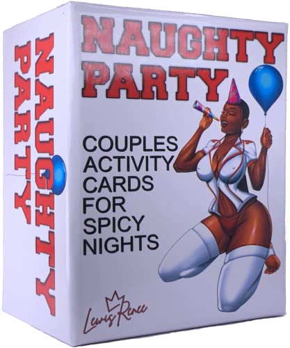 LewisRenee Naughty Party - Fun Dating Card Games for Couples to Spice Up Date Night Activities or Date Night - The Perfect Love Intimacy & Relationship Cards -