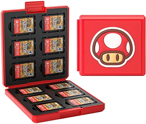 Premium Game Card Case (mushroom)
