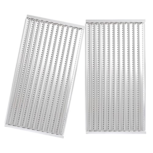 SUONA Emitter Plates for Charbroil Commercial Tru-Infrared Grill Replacement Parts 463644220 463642316 463245518 G362-0008-W1 G362-2100-W1 Stainless Steel 17 1/8" Emitter Grates 2 Pack