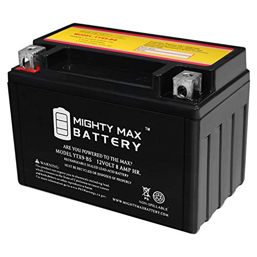 Mighty Max Battery YTX9-BS Battery Replacement for PTX9BS Predator Generator (8750 watt)