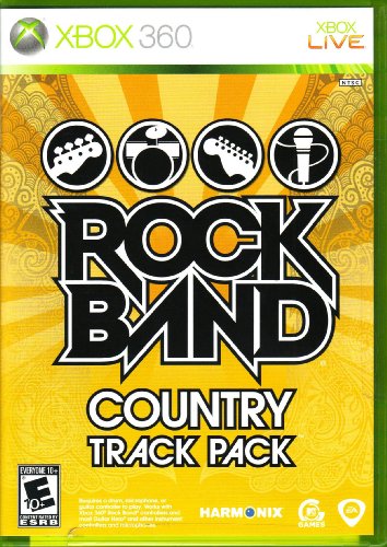 Rock Band Track Pack Country Xbox 360 COMPLETE