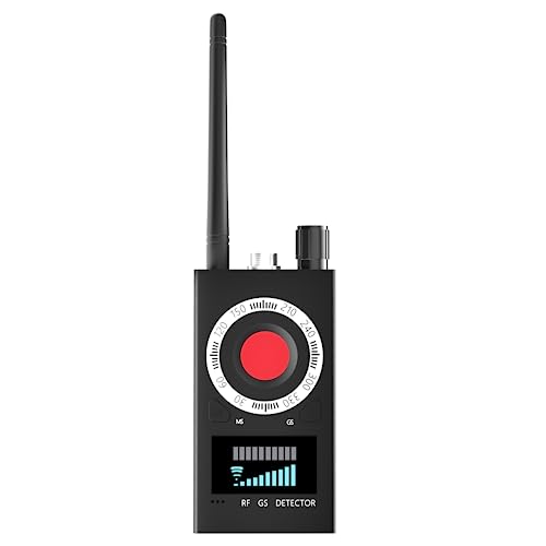 Powerful Anti spy RF Bug Detector Hidden Camera Detector Wireless Listening Device Detector and GPS Tracker Detector