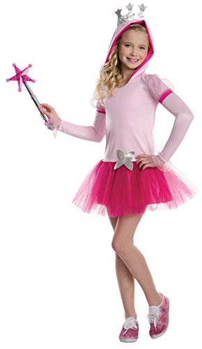 Rubies Wizard of Oz Glinda The Good Witch Hoodie Dress Costume, Child Large