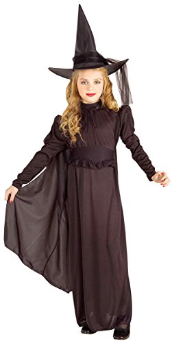 Classic Witch Child Costume, Girls Small (size 4 to 6)