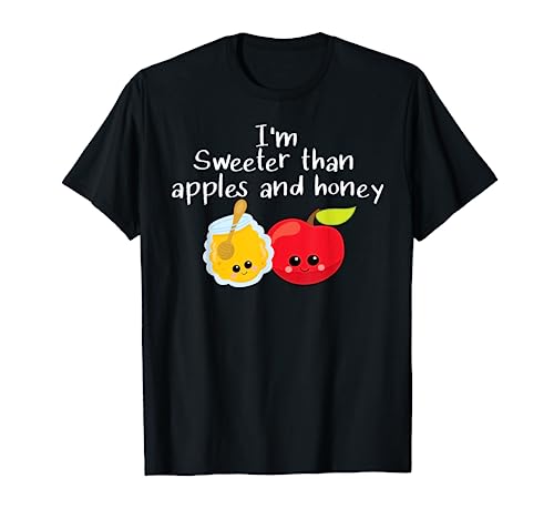 Rosh Hashanah Apples and Honey Shana Tova Jewish New Year T-Shirt