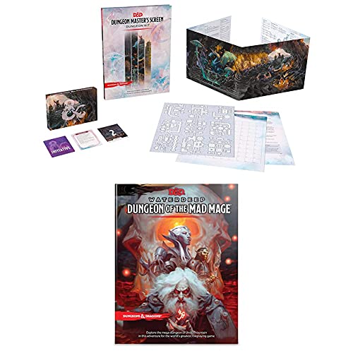 D&D Dungeon Kit and Dungeon of The Mad Mage Adventure