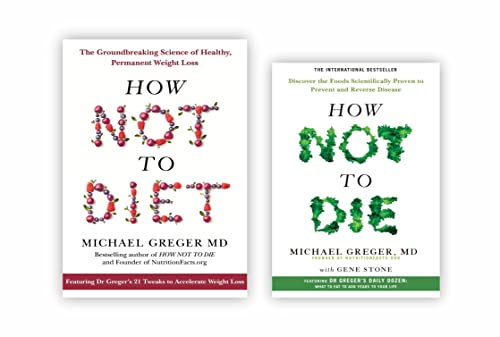 Michael Greger Collection 2 Books Set (How Not To Die, How Not To Diet)