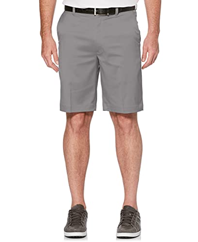 PGA TOUR Men's Flat Front Active Waistband Golf Short, Quiet Shade, 36