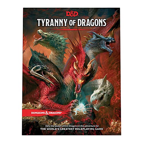 Tyranny of Dragons (D&D Adventure Book combines Hoard of the Dragon Queen + The Rise of Tiamat) (Dungeons & Dragons)