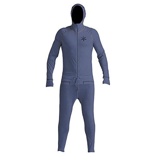 AIRBLASTER Merino Ninja Suit Baselayer Mens Blue XX-Large