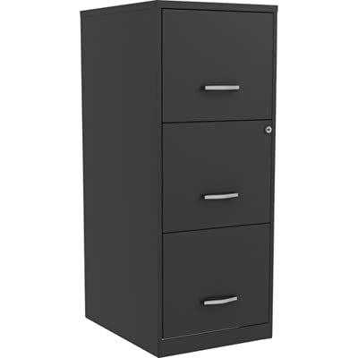 Lorell SOHO 18" 3-Drawer Vertical File Dimensions (L x W x H) 21.80 x 18.00 x 41.75 IN