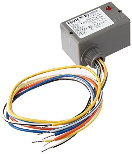 Functional Devices RIBU1C Enclosed Pilot Relay, 10 Amp Spdt with 10-30 Vac/Dc/120 Vac Coil