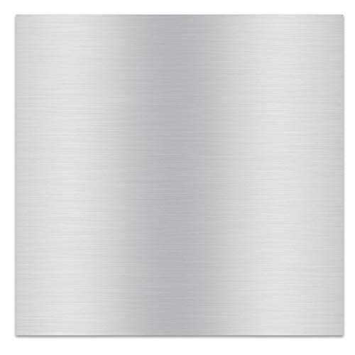 6061 T6 Aluminium Metal Sheet 12 x 12 x 1/8 Inch Flat Plain Plate Panel Aluminum Sheet Plate Finely Polished and Deburred