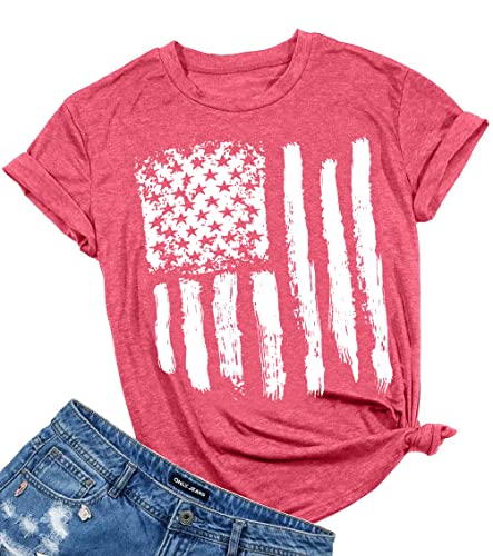 Graphic Tees for Women Patriotic Shirts for Women Tshirts Shirts for Women American Flag Shirt