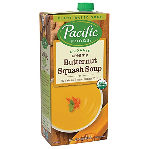 Pacific Foods Creamy Butternut Squash Soup, Organic, 32 Fl Oz
