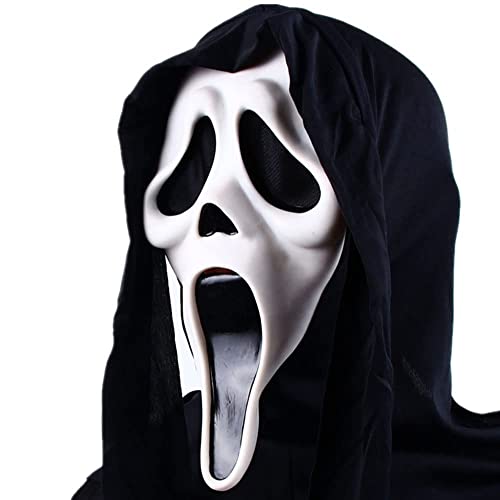 Halloween Mask Scary Skull Mask Horror Full Head Masque Halloween Decorations Costume Creepy Cosplay Prop.