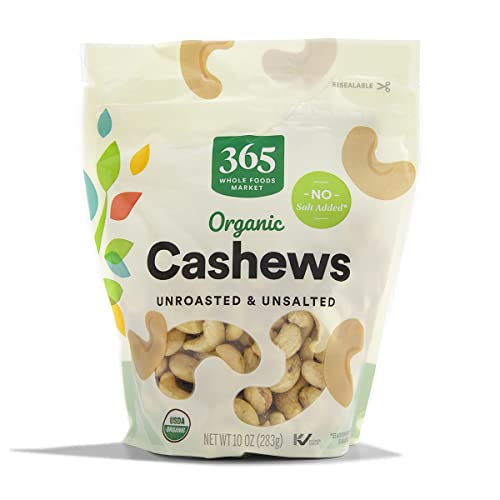 365 by Whole Foods Market, Cashews Organic, 10 OZ
