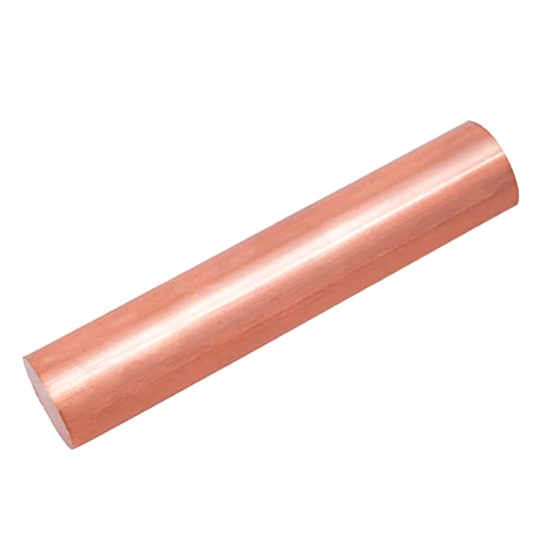 Eoiips 3/4 Pure Copper Round Rod, 3/4 Diameter, 9.84" in Length, for Metal Craft & Metal Working Hobbies, 1pcs